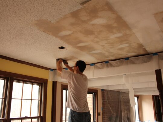 Residential Popcorn Ceiling Removal-Port St Lucie Popcorn Ceiling Removal _ Drywall Repair Pros
